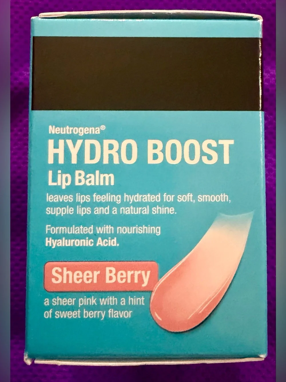 💕NEW💕Neutrogena Hydro Boost Hyaluronic Acid Lip Balm - Sheer Berry Pink